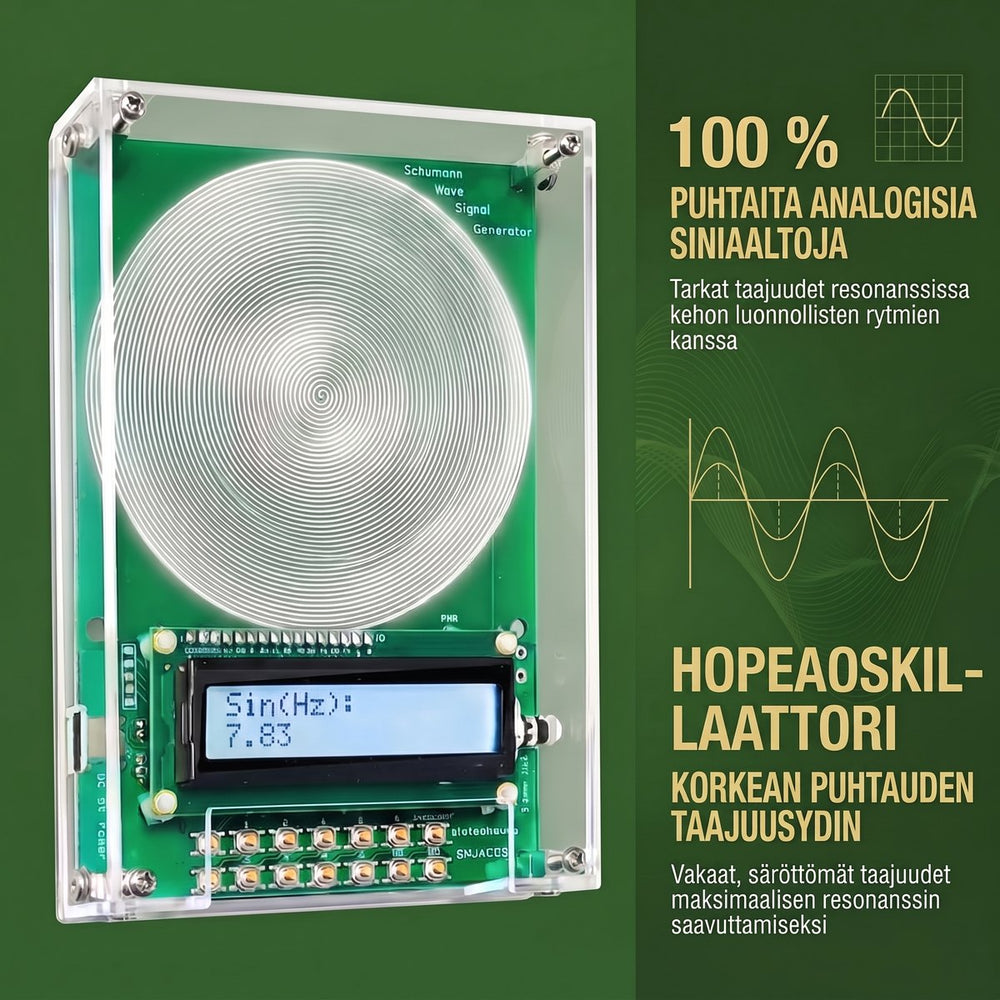 Puhtaat analogiset siniaallot – hopeaoskillaattori