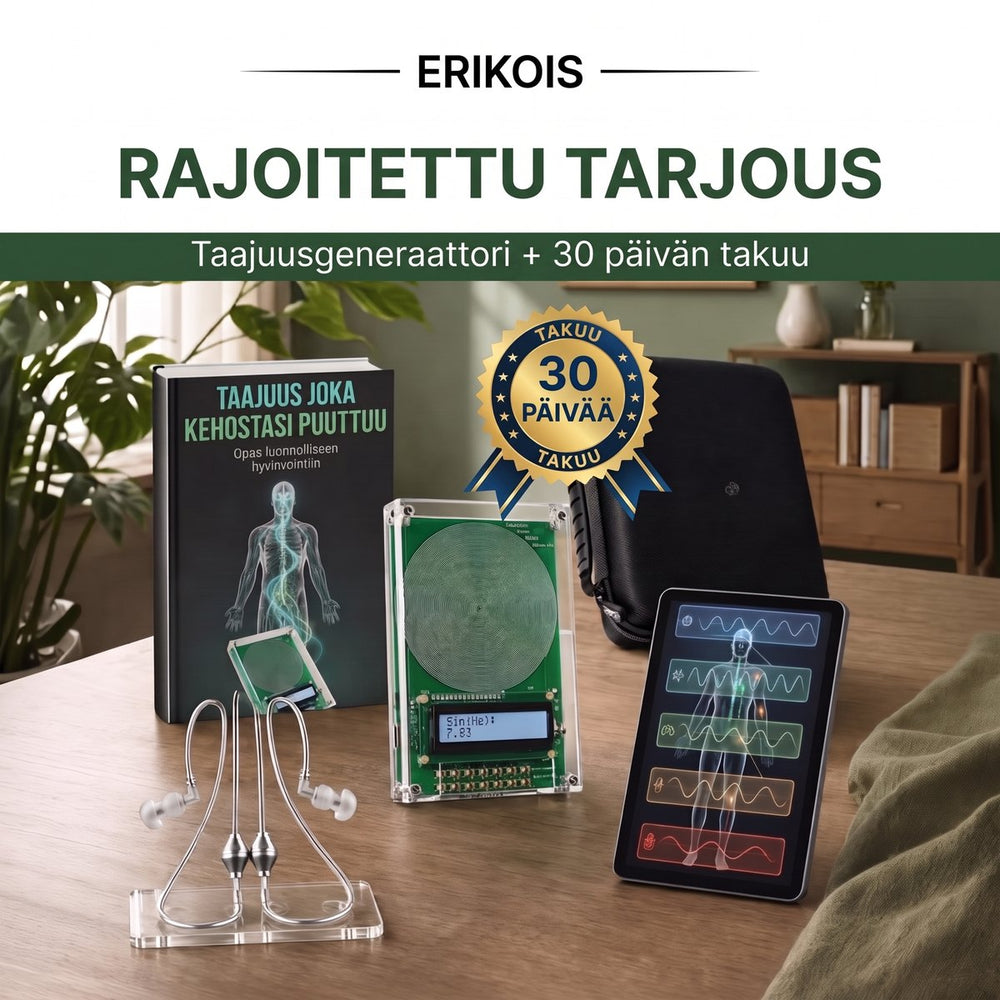 Taajuusgeneraattori – rajoitettu tarjous, 30 päivän takuu